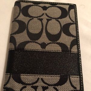 Coach passport holder